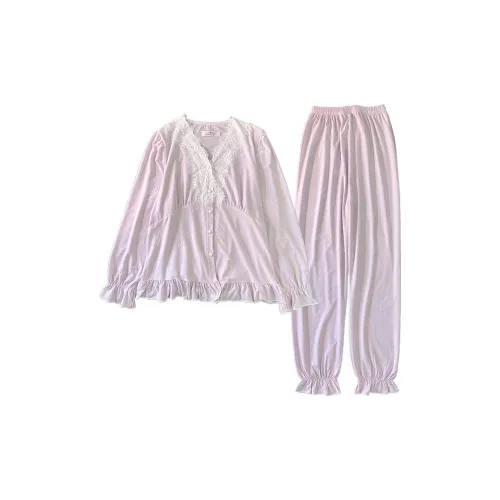 LEZIYUN Пижамный комплект женский фиолетовый