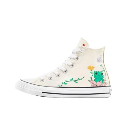 Converse Chuck Taylor All Star Lift Устойчивые к истиранию MID Топ Кеды Унисекс Бежевый