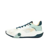 Перо Белый/Светло-зеленый Отбеленный