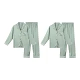 7157 Мужской 8157 Женский-Мятно-Зеленый