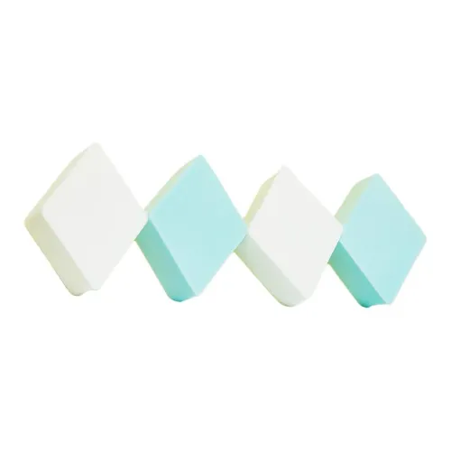 XUANCAIFENLING Пена Вода Big Бриллиант Розовый Puff Легко наносится Мягкий Маскирующий 4 шт