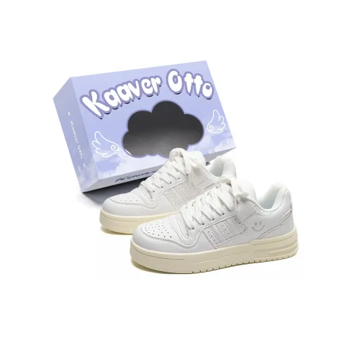 KAAVER OTTO Юбка Resistant Lightweight And Breathable Низкие Кроссовки для скейтбординга Унисекс Белые