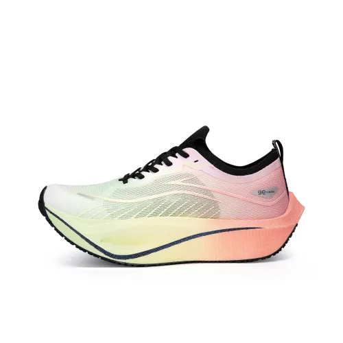 Speed joy run Беговые кроссовки Низкий Топ 24SLP M17 Ночной Светящийся Зеленый/Нежно-розовый Мужской
