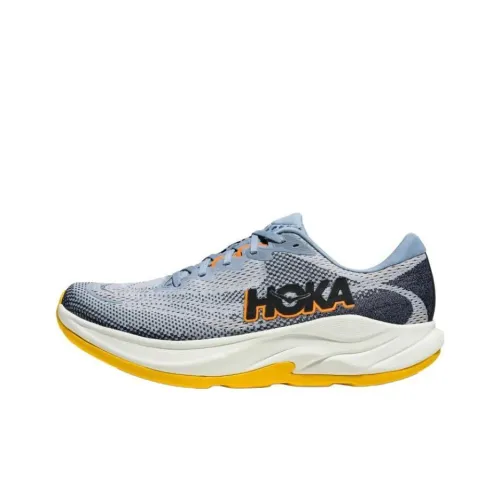 HOKA ONE ONE RINCON 4 Slip-resistant Abrasion-resistant Low-top Training Shoes Men's Blue HOKA ONE ONE RINCON 4 Противоскользящие Износостойкие Низкие Кроссовки для тренировок Мужские Синие