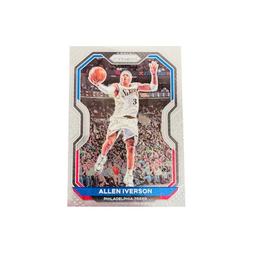 Коллекция Panini Prizm 76ers Team Allen Iverson Base Card GOOD CONDITION Спортивные Карты 1 Упаковка