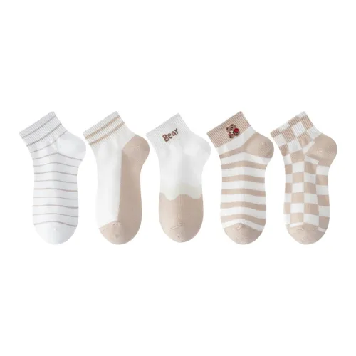 MIIOW Низкие носки женские упаковка из 5 пар