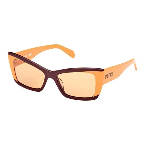 EMILIO PUCCI Ацетат Бабочка Солнцезащитные очки Женские Желтые