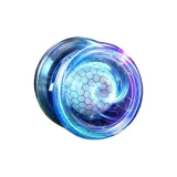 Кристально-синий Yo-Yo [Многоцветная версия с двойным светом сверху]