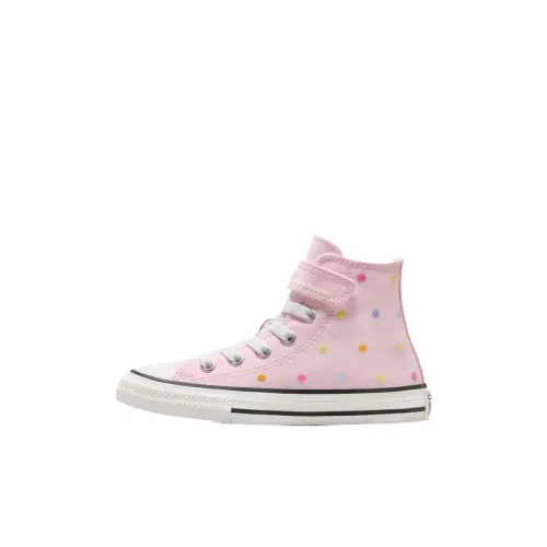 Конверс All Star 1V High Топ Kids Lifestyle Shoes Розовый Детский
