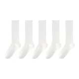 5 пар (5 белых)