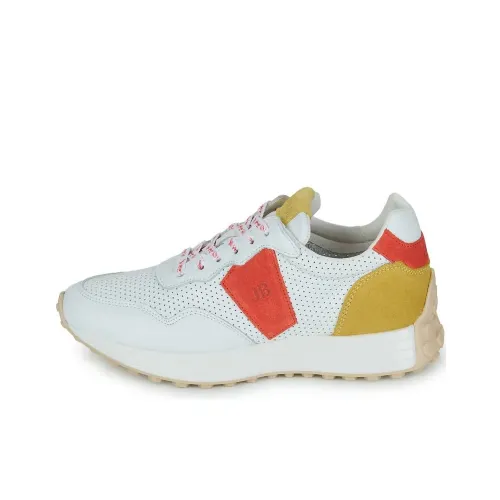 JB MARTIN Hisia Low Топ Повседневная обувь Женская Белый Желтый