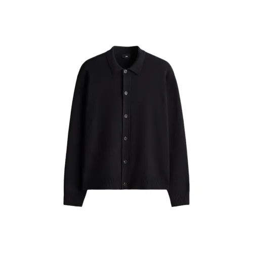 H&M Морской Синий Мужской Трикотаж