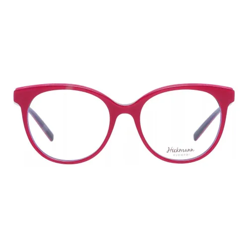 Ana Hickmann Пластик Ацетат Круглые Оправы для очков Женские Красный