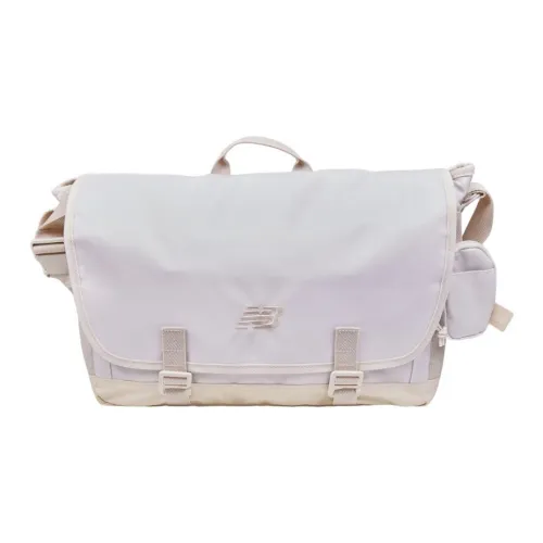 New Balance совместный бренд Linen Crossbody Bag Unisex Beige и Pink