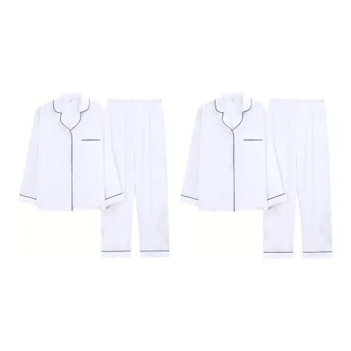 XIAFENYAN Пижамный комплект унисекс белый