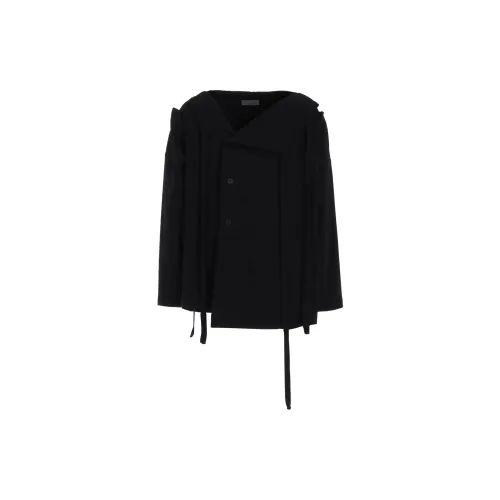 Yohji Yamamoto Черный Мужской Трикотаж