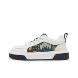 Бежевый синий