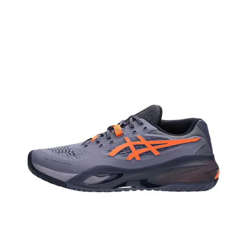 Asics Теннисные Кроссовки Низкие Топ Фиолетовые Мужские