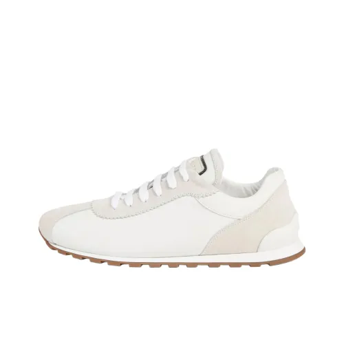 BRUNELLO CUCINELLI Низкий топ Повседневная обувь Женская Белая