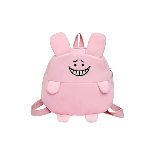 BUBM Плюшевый рюкзак стандартный унисекс розовый