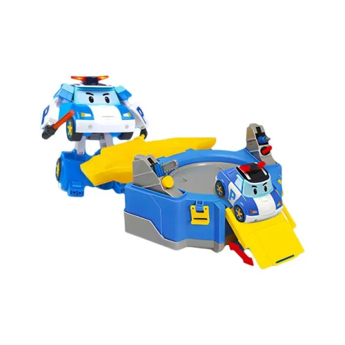 ROBOCAR POLI Портативный Хранение Полицейский Автомобиль Перилиан Барой Робот Игрушки