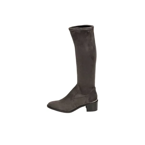 JB MARTIN Jolie Высокие сапоги до колена 5 см женские темно-серый