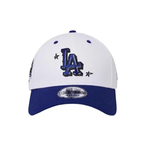 New Era Хлопковые кепки унисекс белые