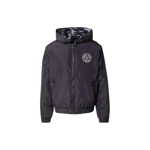 VERSACE JEANS COUTURE Пуховик Мужской Черный