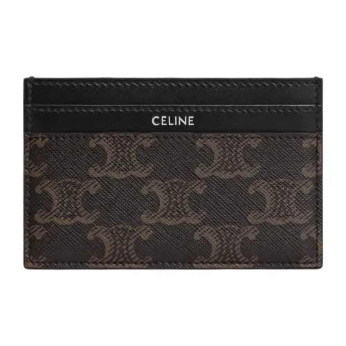 CELINE Холст Обложка для карт Мужской