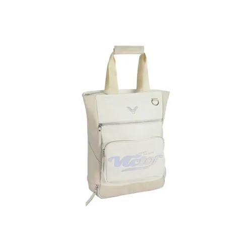 Victor Сумки для бадминтонных ракеток 3 шт Рюкзак Белый Унисекс