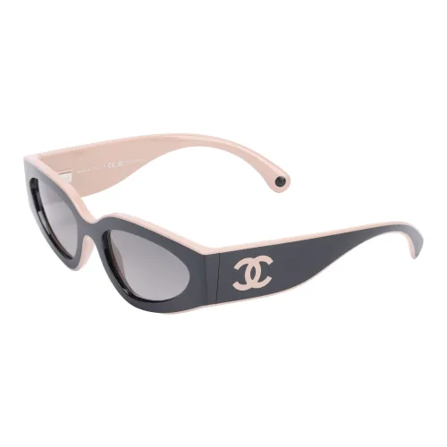 CHANEL СОЛНЦЕЗАЩИТНЫЕ ОЧКИ, ФОРМА КОШАЧИЙ ГЛАЗ Нейлон