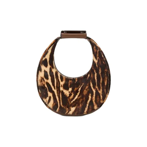 Staud Корова Кожа Одно Плечо Сумка Женская Коричневая