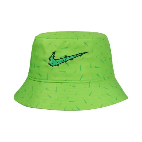 Nike Cotton Bucket Hats Унисекс Зеленый