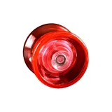 Кристальный красный йо-йо [Версия с тремя подшипниками и грузилом]