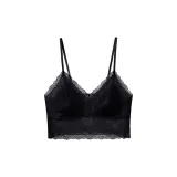 [V-образный вырез, мини, стиль позиционирования] Черный