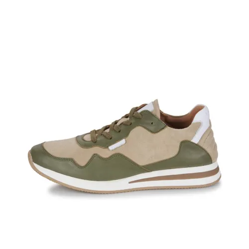 PELLET Senna Low Топ Повседневная обувь Мужская Зеленая Коричневая