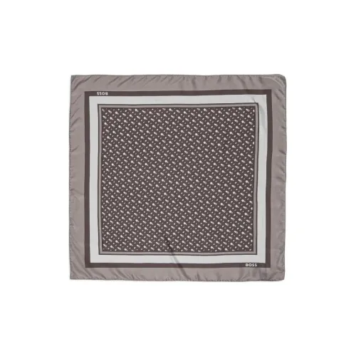 BOSS Шелковые шарфы для женщин Светло-коричневый