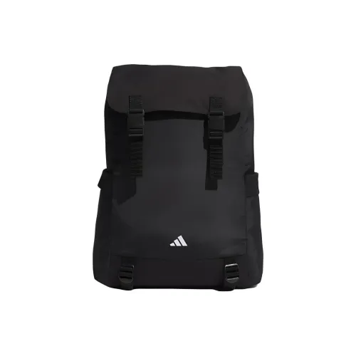 Adidas Переработанный полиэстер рюкзак средний унисекс черный