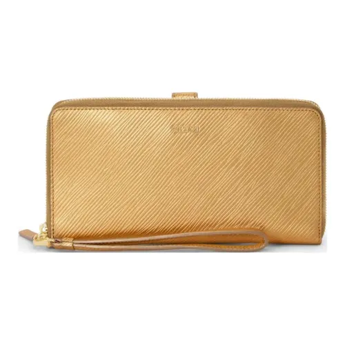 TUMI Кожа Кошелек Женские Золотой