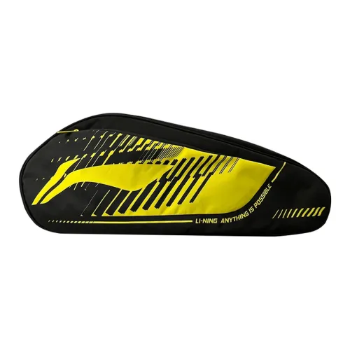 Лайнер Полиэстер Спортивный Сумка Большая Унисекс Черный и Желтый
