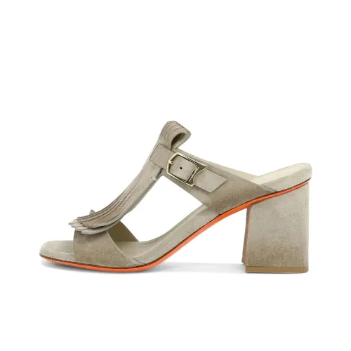 Santoni Слипоны Тауповые Женские
