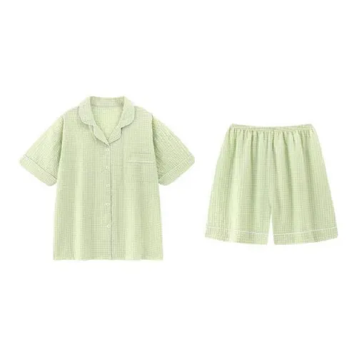 WANANNI Пижамный комплект женский мятно-зеленый