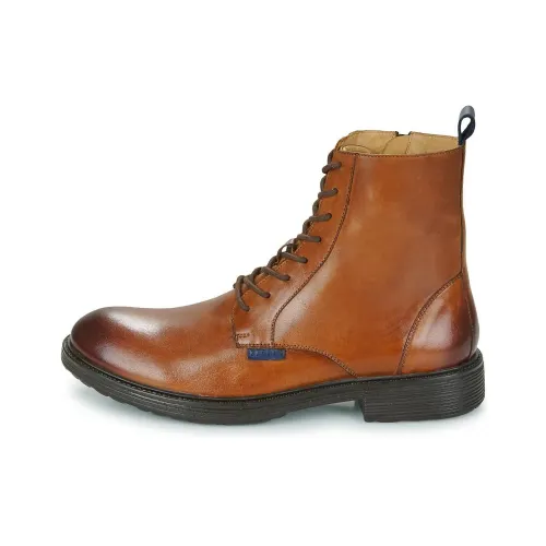 PELLET NELSON Короткий Мартин Ботинок 2см Мужской Коричневый