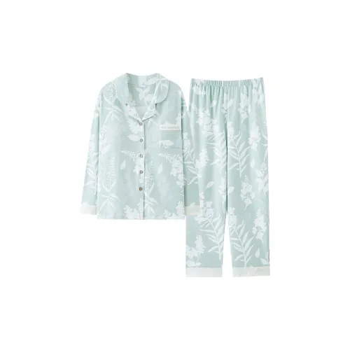 Pretty Lady Пижамный комплект женский мятно-зеленый