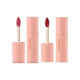 V02 Розовый бриллиант Розовый + V04 Свет Сладкий Камея Коричневая