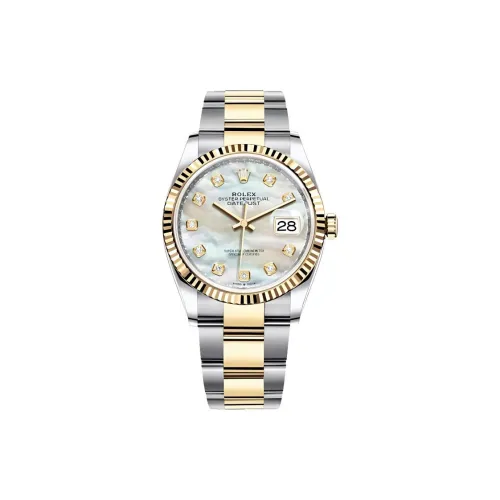 ROLEX Oyster Perpetual Datejust Коллекция Автоматический Механический Механизм Женские Часы Часы 36 мм