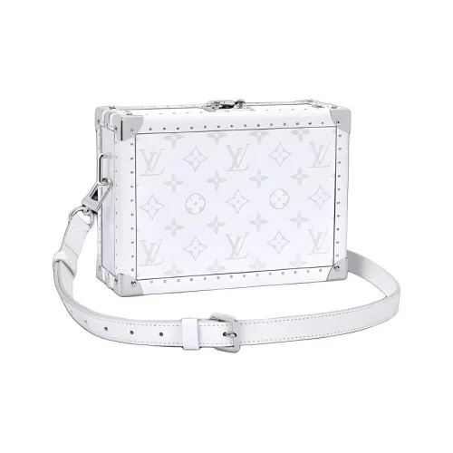 LOUIS VUITTON Клатч Bo Canvas Коробка Сумка Сумка через плечо Унисекс Белый