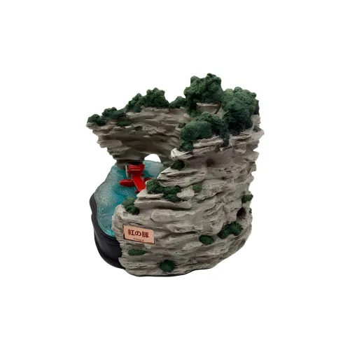 XIANGZIGONGHEGUO Mazda Аниме Светящий вверх 3D-эффект Сценарий Украшение Орнамент Красный Свинья Фигурка Мерч по IP