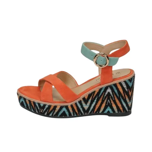 JB MARTIN One Ремешок Сандалии Женские Оранжевые