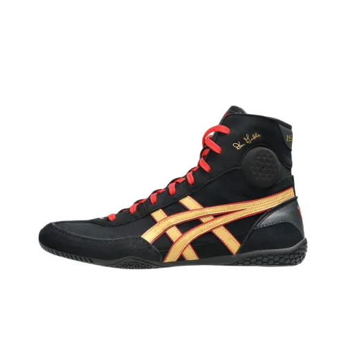 Asics Dan Gable Evo 3 Тренировочные кроссовки High Top Черный Золото Унисекс